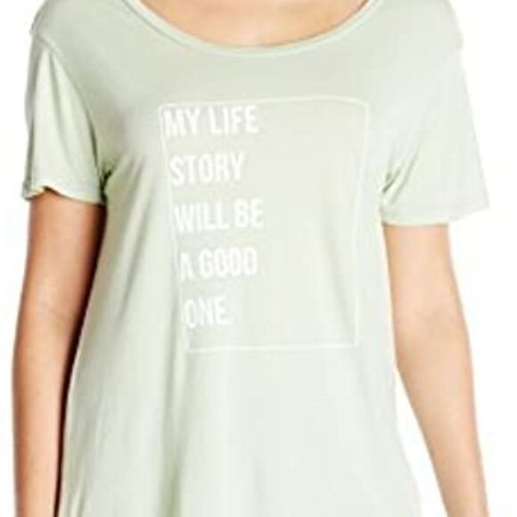 good hYOUman Mint Green Tee Size M/L - Picture 1 of 7